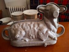 Stampo agnello in ghisa di fine '800