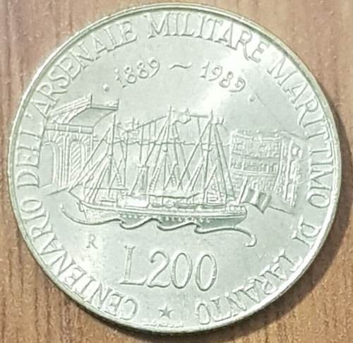Italia moneta 200 - da, dal