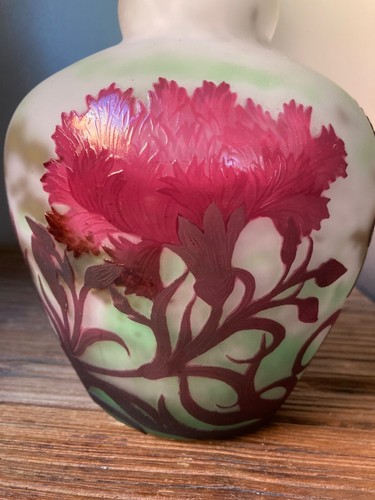 Vase art nouveau muller - nouveau,