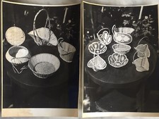 N.2 Fotografie Pubblicitarie Sardegna  Sinnai Artigianato Cestineria In Rafia