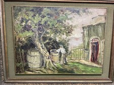 Quadro dipinto olio epoca - dipinto,