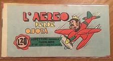 Striscia fumetto Lupettino tascabile L'aereo perde quota -n° 11 - Ed Pegaso 1951
