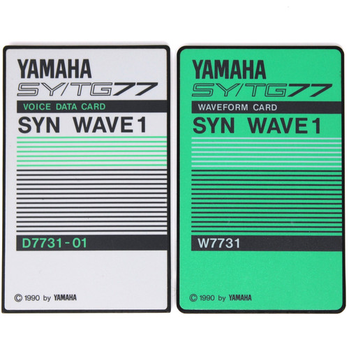 Yamaha sy77 tg77 - yamaha, wave