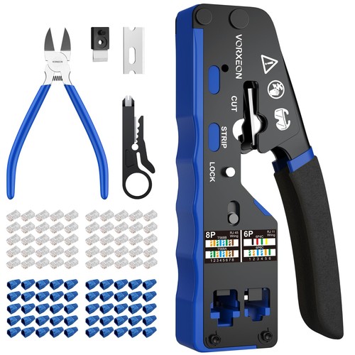 Pinza crimpatrice rj45 - pinza, di