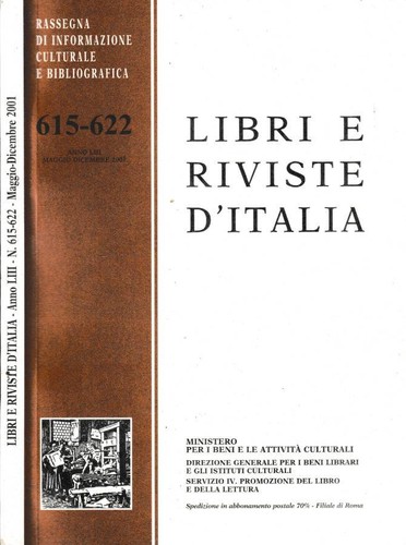 Libri riviste italia - e, anno