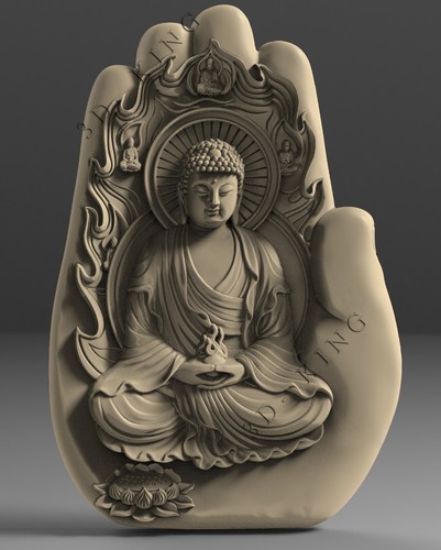 Modello stl god buddha per - stl,