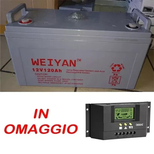 Batteria ricaricabile solare - batteria,