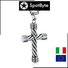 Collana Uomo Croce Gesù