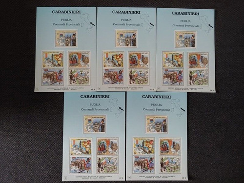 Foglietti francobolli - foglietti,
