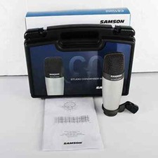 SAMSON C01 microfono condensatore cardioide diaframma largo+supporto+contenitore