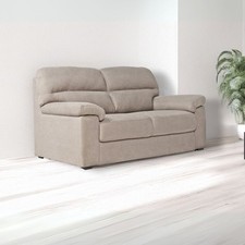 Divano Alenda 3 posti con piedini quadrati colore Roma 03 taupe