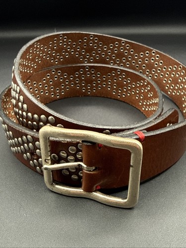 Cintura pelle fausto colato - in,
