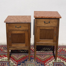 Coppia comodini antichi in - coppia, di