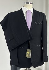 ABITO UOMO SARTORIALE NERO
