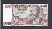AUSTRIA - 500 SCELLINI 1985 @