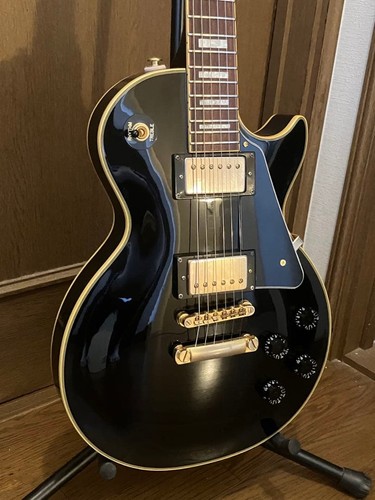 Epiphone les paul custom nero - les,