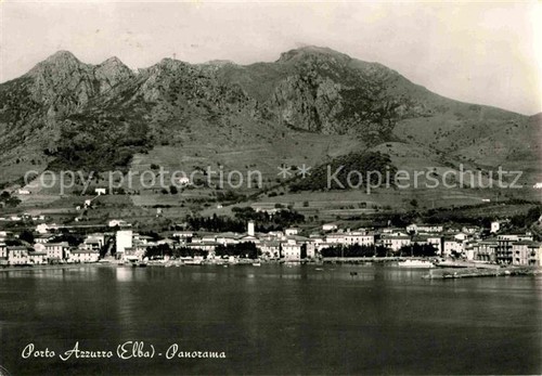 Porto azzurro panaroma - porto,
