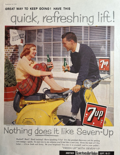 Pubblicità seven soda - seven, up