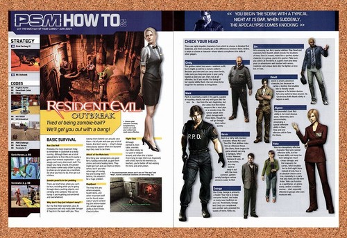 Resident evil outbreak ps2 - outbreak,