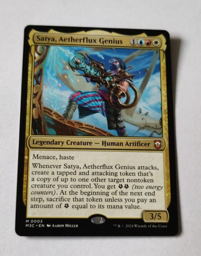 Mtg satya aetherflux - aetherflux, genius