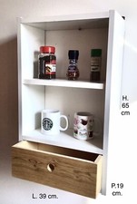 Mensola con cassettino porta