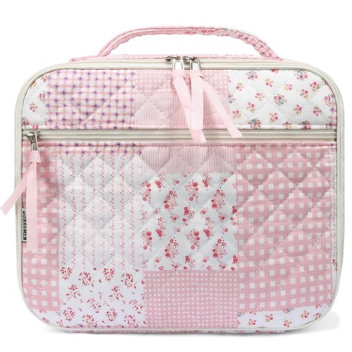 Lunch box isolato - lunch, trapuntato