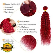 Pacchi capelli umani ricci