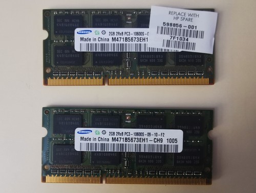 Ram sodimm ddr3 - ram, (2x2gb)