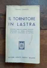 Giuseppe Comoletti, Il tornitore in lastra, 1ed, Hoepli, 1956