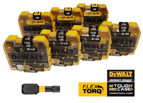 Dewalt flextorq toughcase bits - flextorq,