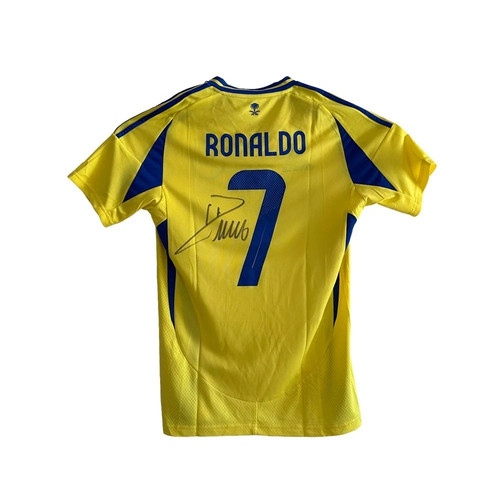 Cristiano ronaldo signed shirt - ronaldo,