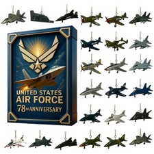 Calendario dell'Avvento 2025 United States Air Force 78° Anniversario 24 Giorni di Warbird