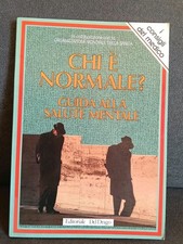 Libro vintage Chi è normale? Guida alla salute mentale editoriale Del drago 1989