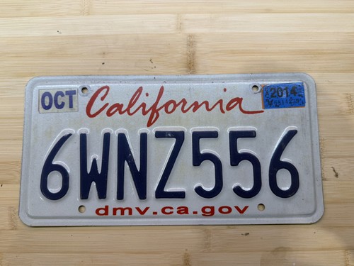 Vintage california number - california,