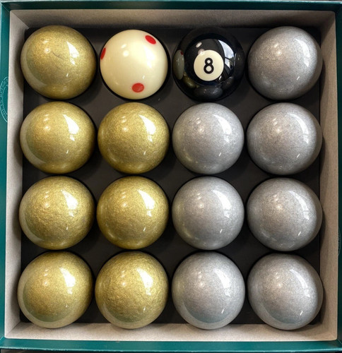 Palline biliardo oro e - da,