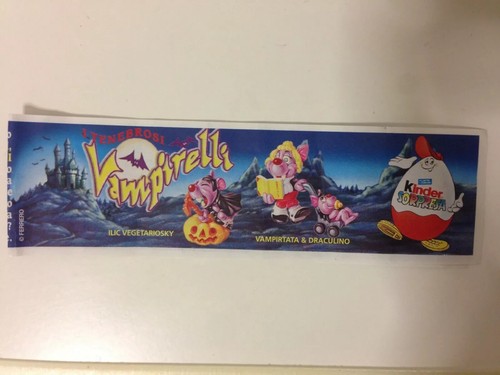 Cartina vampirelli kinder - cartina, i