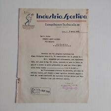 1949 Industria Sportiva Attrezzi Sportivi Preventivo Bilancere Roma C01614