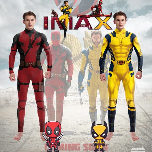 Costume deadpool wolverine - costume,