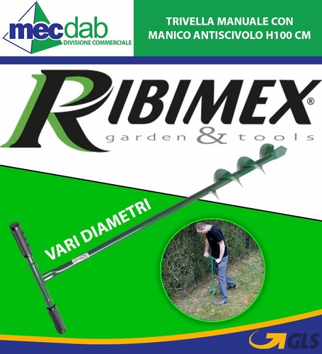 Trivella manuale con - trivella,