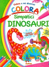 COLORA SIMPATICI DINOSAURI -