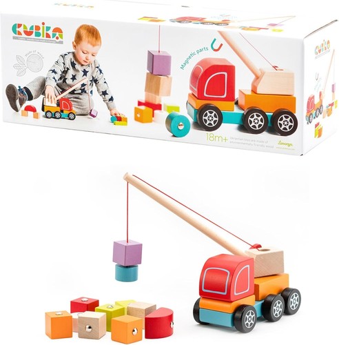 Camion gru legno gioco per - in,