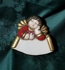 THUN ® 2009 ANGELO SUSI ROSSO CON PERGAMENA FORMELLA 12 x 11 NO BOX INTROVABILE