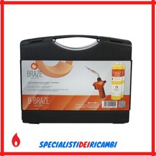 B-BRAZE KIT 1 LIGHT Torcia cannello per saldobrasatura con 2 bombole B-MAP