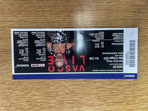 Biglietto vasco rossi - vasco,