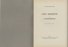 CINO BOZZETTI - 3 LIBRINI IN