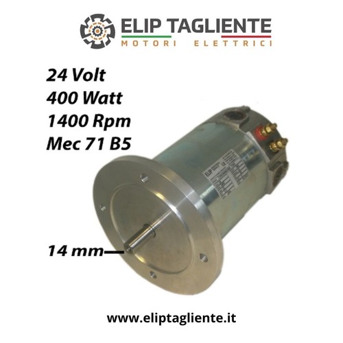 Motore elettrico 24vdc 400w - elettrico,