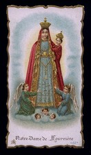 antico santino cromo-holy card