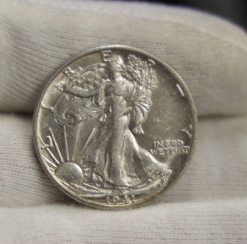 1941 walking liberty - us,