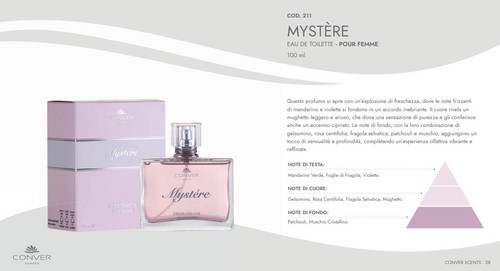 Mystère profumo conver 100ml - mystÈre,