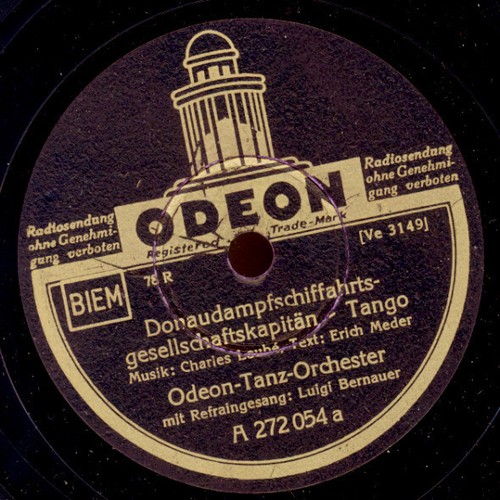 Odeon tanz orch bernauer - &,